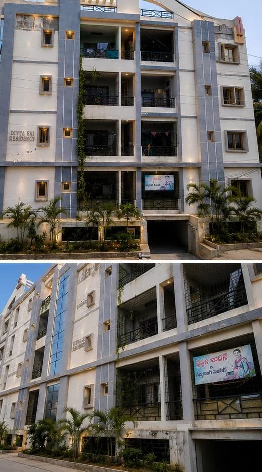 SV Divya Sri Sai Residencies apartment exterior